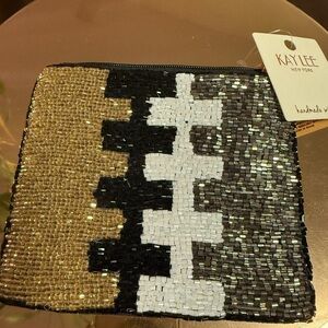 Kay Lee Beaded Coin Pouch